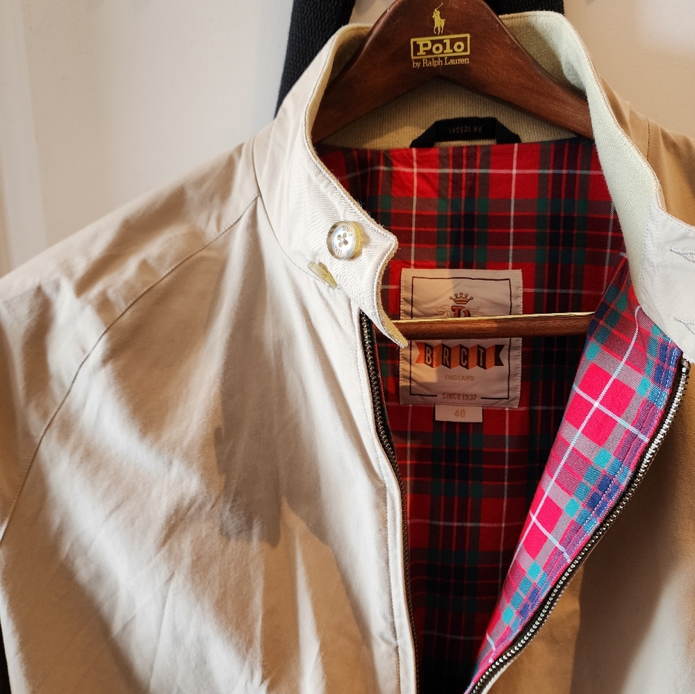 Baracuta Harrington G9 Tan Size 40 Made in England